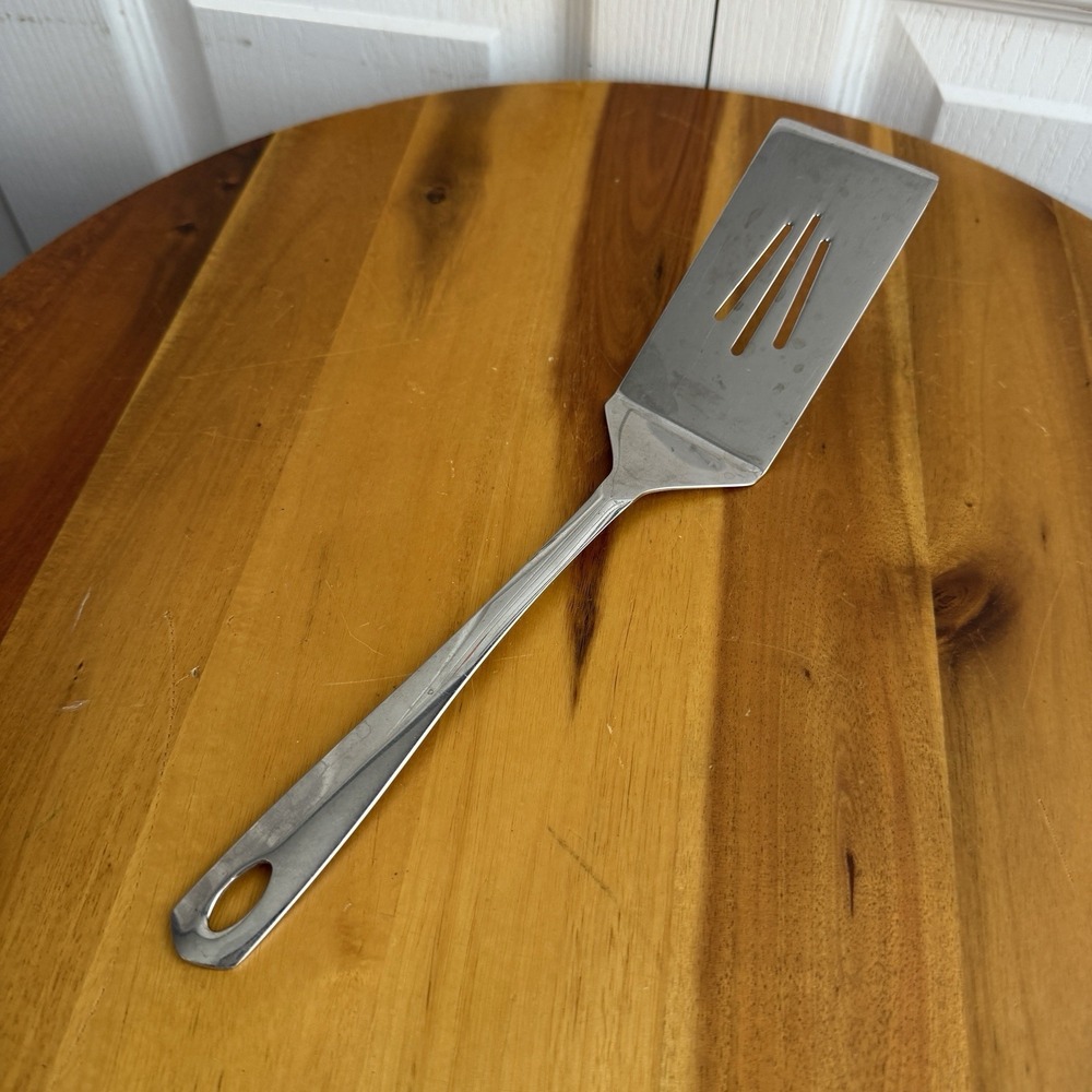 Oneida 18/8 Stainless Steel Slotted Spatula Flipper Kitchen Dining Grill